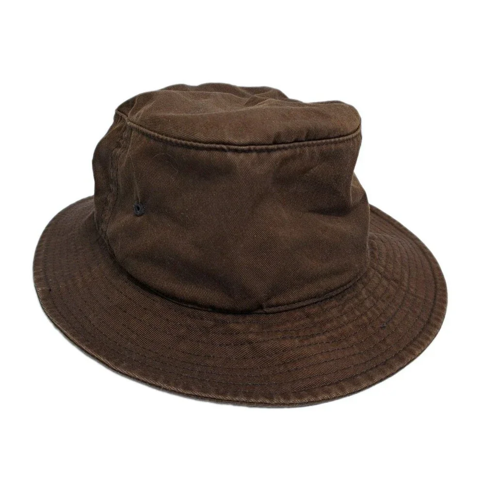 New York Yankees American Needle Mens Bucket Hat Brown Cotton Size Small/Medium